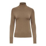 ONLY Kadın ONLVENICE LIFE LS ROLL PULLOVER KNT NOOS Triko, Kahverengi, XS