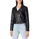 ONLY Kadın ONLVERA FAUX LEATHER BIKER OTW NOOS Mont Ceket Siyah M