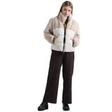 ONLY Kadın ONLWANJA FUR PUFFER MIX JACKET CC OTW Ceket, Kırık Beyaz, XS