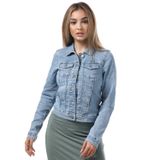 ONLY Kadın ONLWONDER DNM JACKET NOOS Mont Ceket Açık Mavi Denim XS
