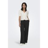 ONLY Kadın Pamuk Loose Pantolon, Siyah, XS Beden