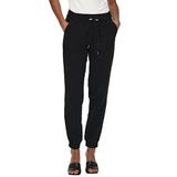 ONLY Kadın Pantolon ONLKELDA-EMERY MW PULL-UP PANTS PNT NOOS Siyah 38/32