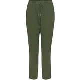 ONLY Kadın Pantolon ONLNOVA LIFE VIS PANT SOLID Koyu Kahve 36
