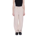 ONLY Kadın Pantolon ONLTHYRA LONG PANTS NOOS WVN Koyu Bej S