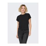 Only Kadin Siyah Onlerica S/S Top Jrs Noos T-Shirt 15308926-Black