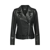 ONLY Kadin Siyah Onlmille Faux Leather Biker Jacket Otw Ceket 15357332-Black