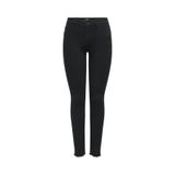 ONLY Kadın Slim Fit Jean Pantolon, Black Denim, M-32