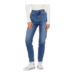 ONLY Kadın Slim Fit Yüksek Bel Jean Pantolon, Medium Blue Denim, 28-30
