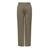 ONLY Kadın Straight Fit Pantolon, Kahverengi, S Beden