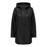 Only Kadın Su Itici Özellikli Kapüşonlu Yağmurluk Mont 15304784 Siyah - XS