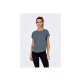 ONLY Kadın T-shirt, Gri, S Beden
