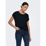 ONLY kadın T-Shirt Onlmoster S/S O-Yaka Üst Noos Jrs