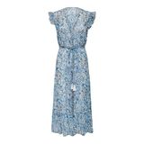 ONLY Kadın Uzun Elbise ONLLILJA LIFE BEACH DRESS Kirli Beyaz S/M