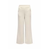 ONLY Kadın Wide Leg Pantolon, Normal Bel, Birch, M