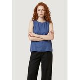 Only Kadın Yuvarlak Yaka Bol Kesim Bluz - 15363996 - 001-Lacivert - XS