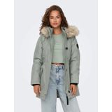 Only Kapüşonlu Yeşil Kadın Parka 15304625