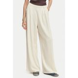 Only Keten Karışımlı Yüksek Bel Bol Paça Pantolon Bayan Pantolon 15370398 - S - 32 - Taş