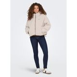 Only Kırık Beyaz Kadın Mont Onlmarıa Lıfe Rev Puffer Jacket cc - S