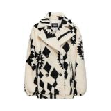 ONLY Kırık Beyaz Teddy Mont, M, ONLPOP TEDDY JACKET OTW, Kırık Beyaz, Kadın