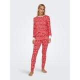 Only Kırmızı Kadın Pijama Takımı 15309334 - M
