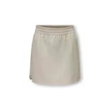 Only Kogblake Faux Lea Pull-Up Skırt Pnt Kız Çocuk Bej Etek - 15304047