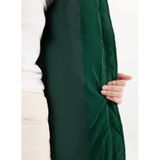 ONLY Koyu Yeşil Kapitone Mont, S, 5003296161, Koyu Yeşil, Kadın