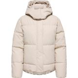 Only Krem Kadın Mont Onlagnes Coated Puffer Jacket Otw - XS