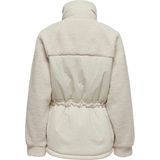 Only Krem Kadın Mont Onlarıanna Padded Mıx Teddy Jacket - XL