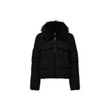 Only Maggi Fur Puffer Life Siyah Kadın Mont 15322000