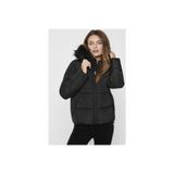 ONLY Monica Kadın Şişme Mont - Kapüşonlu ve Kürk Detaylı 15205638