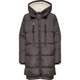 Only New Nora Kadın Kahverengi Mont (15304792-PK) - Gri - XS