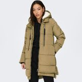 Only New Nora Kadın Mont Kahverengi Renk ve Şık Model ile Günlük Kullanıma Uygun - XS