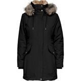 Only New Priska Kadın Siyah Mont (15300627-B) - XS