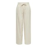 ONLY Normal Kesim Gümüş Pamuklu Pantolon, M, 15319090, Silver Lining, Kadın