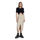 Only O Yaka Düz Siyah Kadın T-Shirt ONLKAI SS CROP O-NECK CC KNT, S