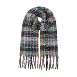 Only Onladrıane Lıfe Check Soft Scarf Cc Kadın Gri Atkı - 15350141