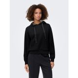 Only Onlalına Lıfe Leo Detaıl Hood Box Swt Kadın Siyah Sweatshirt - 15364546