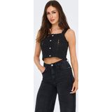 Only Onlamarı S/L Top Jrs Kadın Siyah Bluz - 15346695