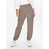 ONLY ONLARIS LIFE HW PB CARGO PANT CC WVN Kadın Kahverengi Pantolon - 15245364
