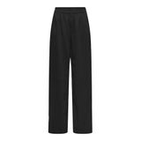ONLY Onlarıs Rahat Kalıp Beli Lastikli Cepli Pantolon, M/32, 15337956, Black, Kadın