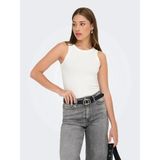 Only Onlarnhem S/l Rhinestone Top Box Jrs Kadın T-Shirt Beyaz (15356205)