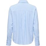 Only Onlberıt Lıfe L/s Shırt Noos Wvn Açık Mavi Kadın Gömlek 15320243