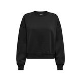 ONLY ONLBEST LIFE L/S CREW NECK SWT NOOS Kadın Black Sweatshirt - 15338727