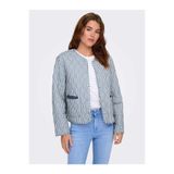ONLY ONLBILL LIFE REV QUILTED JACKET CC OTW Kadın Blue Mont - 15361375
