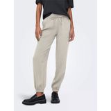 Only Onlbolzano Hw Pull-Up Pant Moch Pnt Kadın Bej Pantolon - 15352641