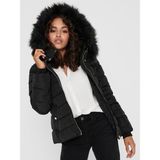 Only Onlcamılla Quılted Furhood Kadın Mont - S - Siyah
