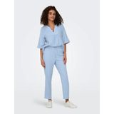 Only Onlcaro-Poptrash Easy Linen Kadın Pantolon 15278710