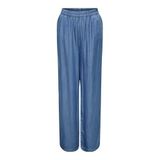 ONLY Onlcharis Beli Lastikli Cep Detaylı Kot Pantolon, M/32, 15337938, Medium Blue Denim, Kadın