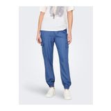 ONLY ONLCHARIS LIFE HW PB CARGO PANT CC WVN Kadın Mavi Pantolon - 15338316