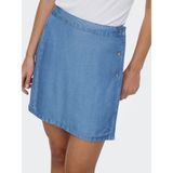 Only Onlcharıs Lıfe Short Wrap Skırt Wvn cc Mavi Kadın Etek 15363986